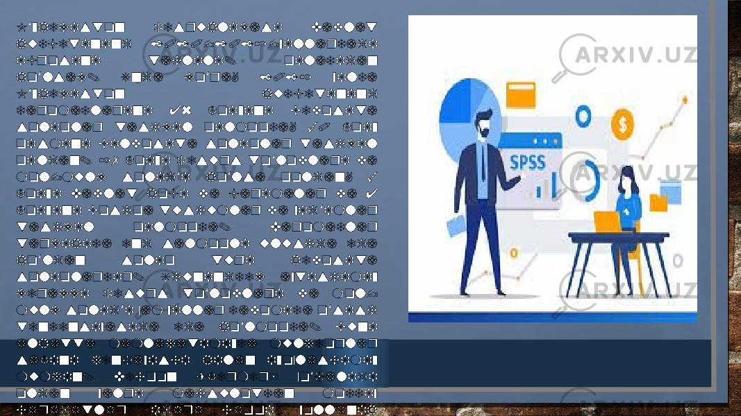 O zbekiston Respublikasi Davlat ‘ budjetining 2020-2021-yillardagi ijrosini tahlili. qiladigan bo lsak. Unga ko ra, 2021 yilda ‘ ‘ O zbekiston budjetining ‘ daromadlarini 46 foizini Bevosita soliqlar tashkil qilmoqda, 30 foiz qismini Bilvosita soliqlar tashkil qilgan. 17 foizi Resurs to lovlari va ‘ mol-mulk solig i bo lsa qolgan, 3 ‘ ‘ foizi Davlat boji va jarimalar va 4 foizini Boshqa tushumlar va yig imlar ‘ tashkil qilmoqda. Daromadlar tarkibida eng salmoqli ulushga ega bo lgan soliq turi bevosita ‘ soliqlardir. Shuningdek aytishimiz kerakki Resurs to lovlari va mol- ‘ mulk solig i xam yillar davomida o sish ‘ ‘ tendensiyasiga ega bo lmoqda. Buni ‘ albatta mamlakatimizda mulkdorlar safini kengayishi bilan izoxlashimiz mumkin. Dehqon (fermer) xo jaligi ‘ olgan yalpi mahsulotdan moddiy harajatlar, ijara haqqi, yollanib ishlovchilarga to langan ish haqi, ‘ maxsus jamg armalar (ijtimoiy ‘ sug urta, mol-mulkni majburiy ‘ sug urta qilish shxarajatlari, ‘ bankdan olingan qisqa muddatli kreditlar yuzasidan to langan ‘ foizlar), asosiy ishlab chiqarish fondlarini ta mirlash xarajatlari ’ chegirib tashlab, qolgan daromaddan soliq olinadi. 