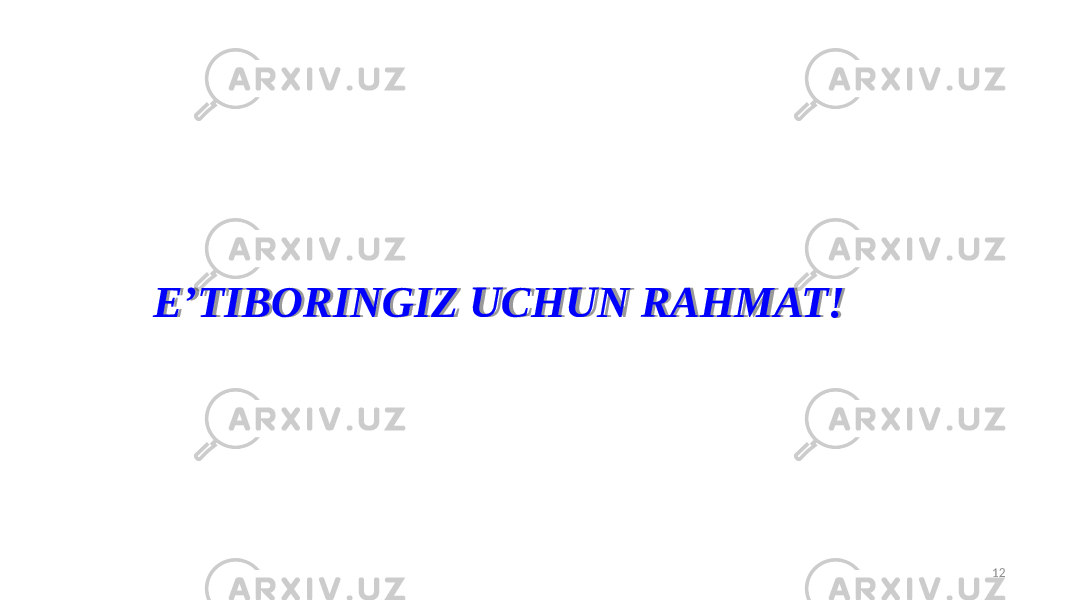 E’TIBORINGIZ UCHUN RAHMAT! 1215 