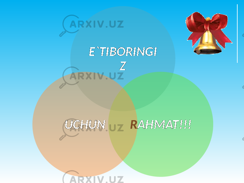 E`TIBORINGI Z RAHMAT!!!UCHUN 