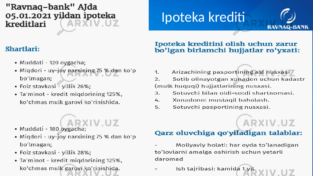 Ipoteka krediti 