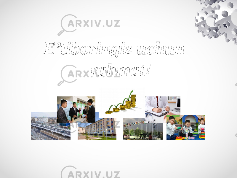 E’tiboringiz uchun rahmat! 