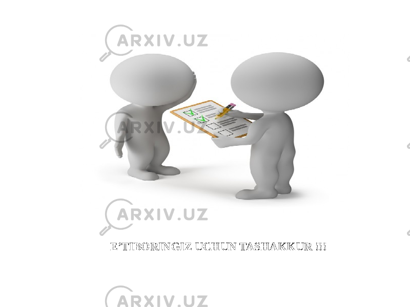 E’TIBORINGIZ UCHUN TASHAKKUR !!! 