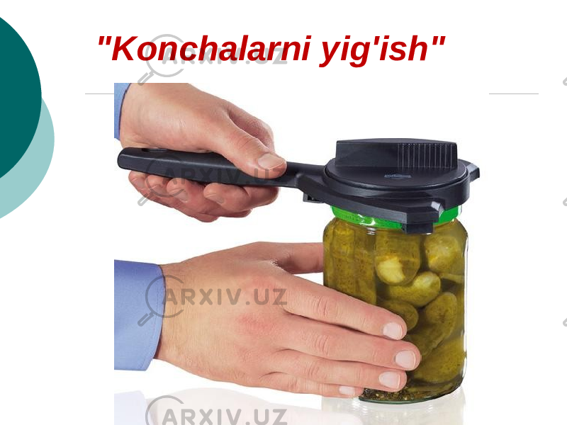 &#34;Konchalarni yig&#39;ish&#34; 