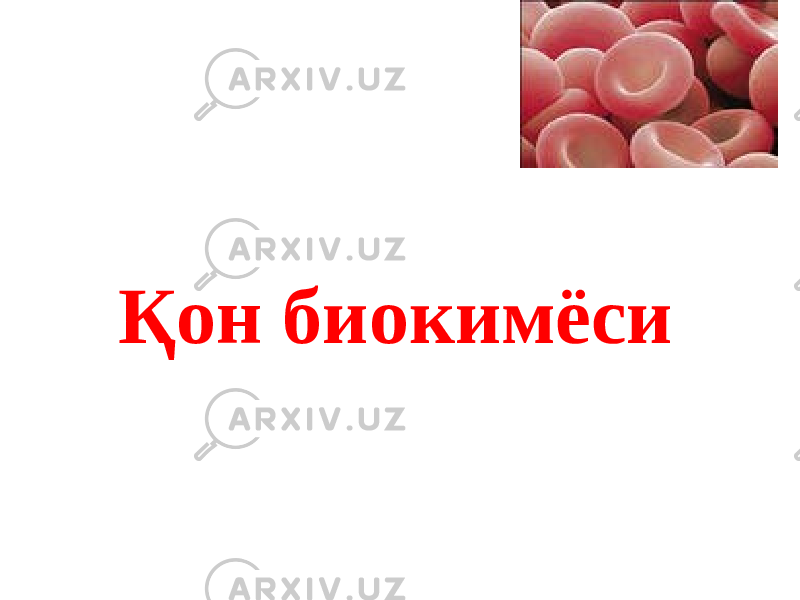 Қон биокимёси 