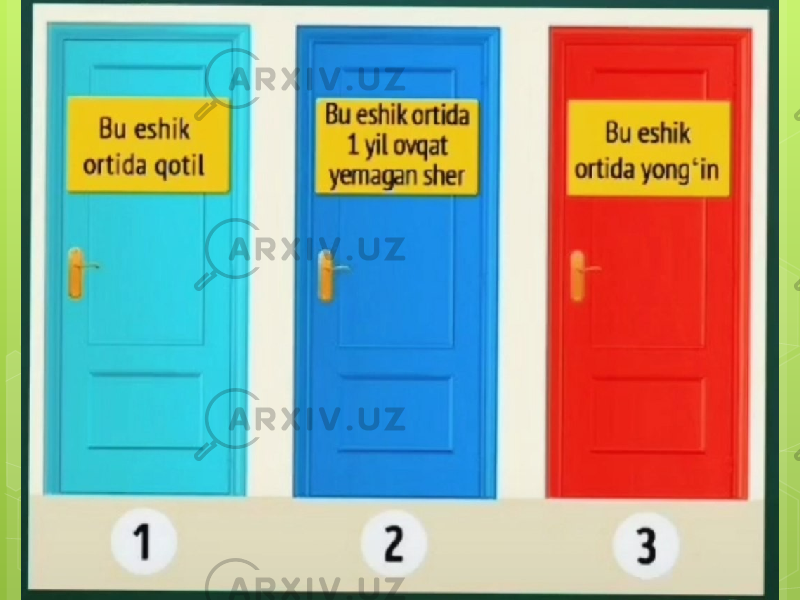 Topshiriqli jumboqlar 