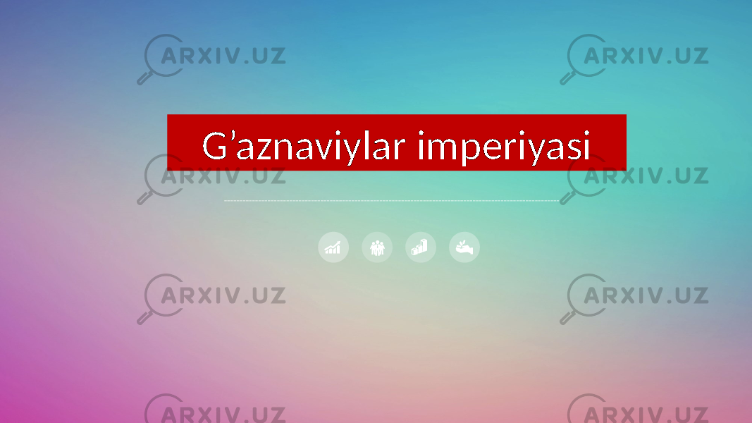 LOGO G’aznaviylar imperiyasi 