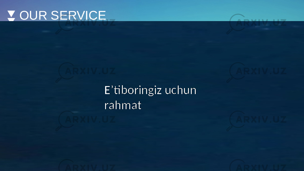 OUR SERVICE The future is before us and dynamic. Everything we do will affect it. CODING it is not a matter of rosy cheeks, red lips and supple knees; it is a matter of the will, MARKETING it is not a matter of rosy cheeks, red lips and supple knees; it is a matter of the will, DESIGN it is not a matter of rosy cheeks, red lips and supple knees; it is a matter of the will, CONCEPTION it is not a matter of rosy cheeks, red lips and supple knees; it is a matter of the will, SOCIAL MARKETING it is not a matter of rosy cheeks, red lips and supple knees; it is a matter of the will, imperiyasi Eʼtiboringiz uchun rahmat 