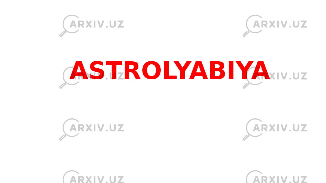 ASTROLYABIYA 