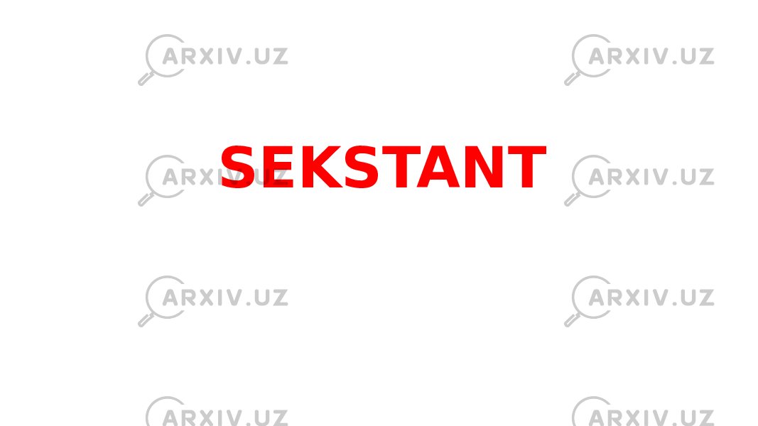 SEKSTANT 