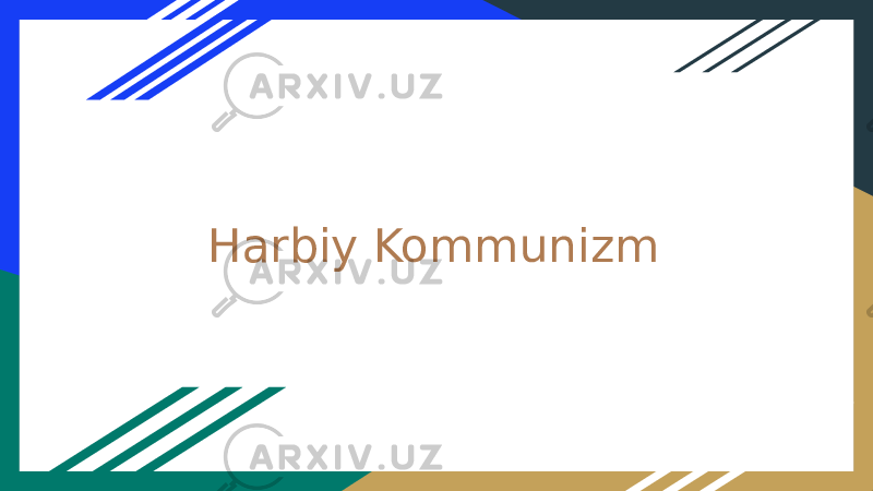 Harbiy Kommunizm 