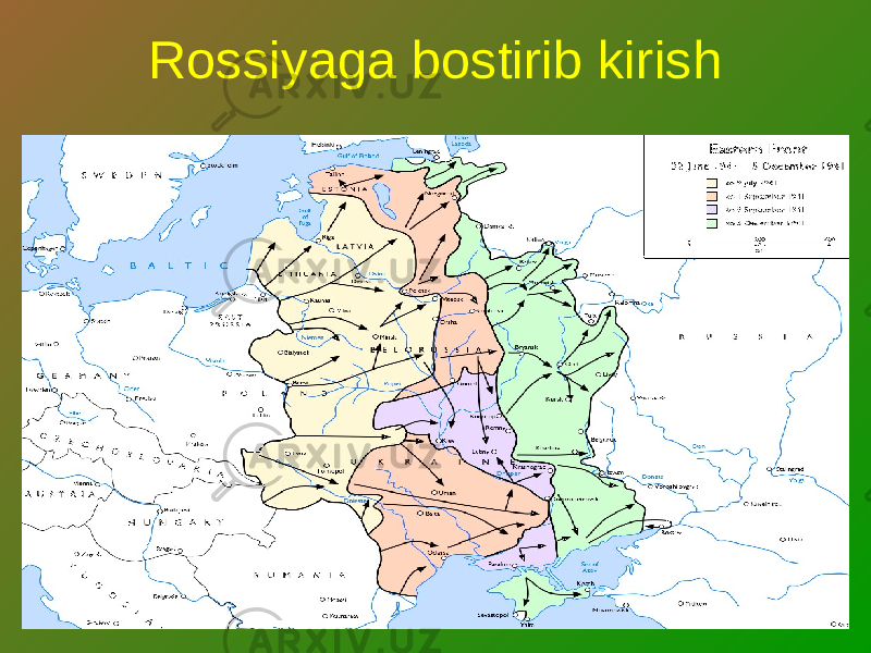 Rossiyaga bostirib kirish 