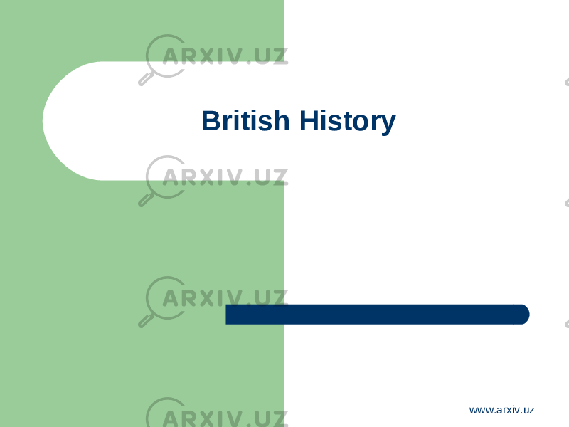 British History www.arxiv.uz 