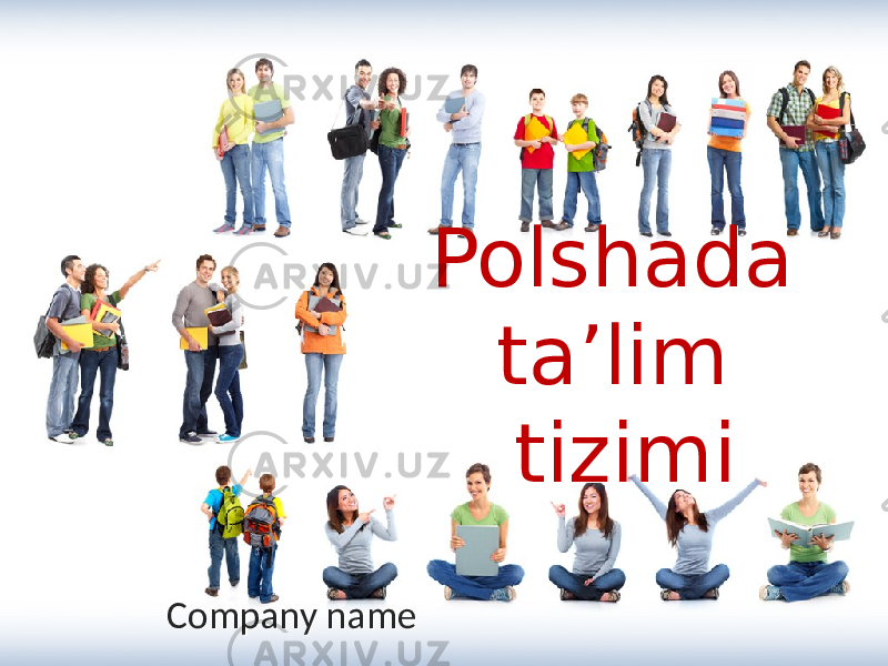 Polshada ta’lim tizimiPolshada ta’lim tizimi Company nameCompany name 