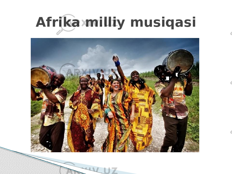 Afrika milliy musiqasi 