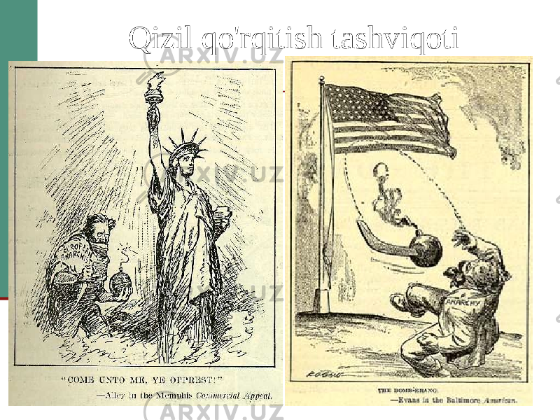 Qizil qo&#39;rqitish tashviqoti 