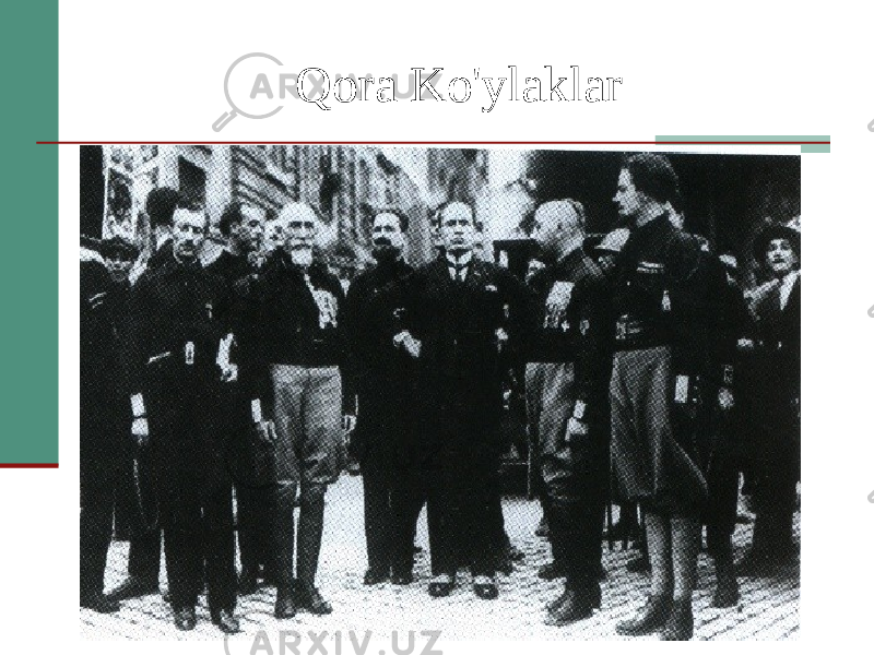 Qora Ko&#39;ylaklar 