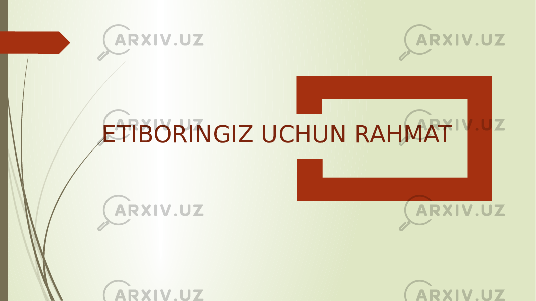 ETIBORINGIZ UCHUN RAHMAT 