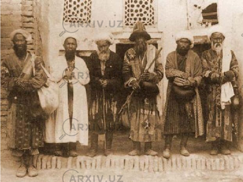 Средняя Азия 19 век Бухара. Дервиши в Бухаре 1900 год. Дервиш Узбекистан. Узбекистан 1900 год.