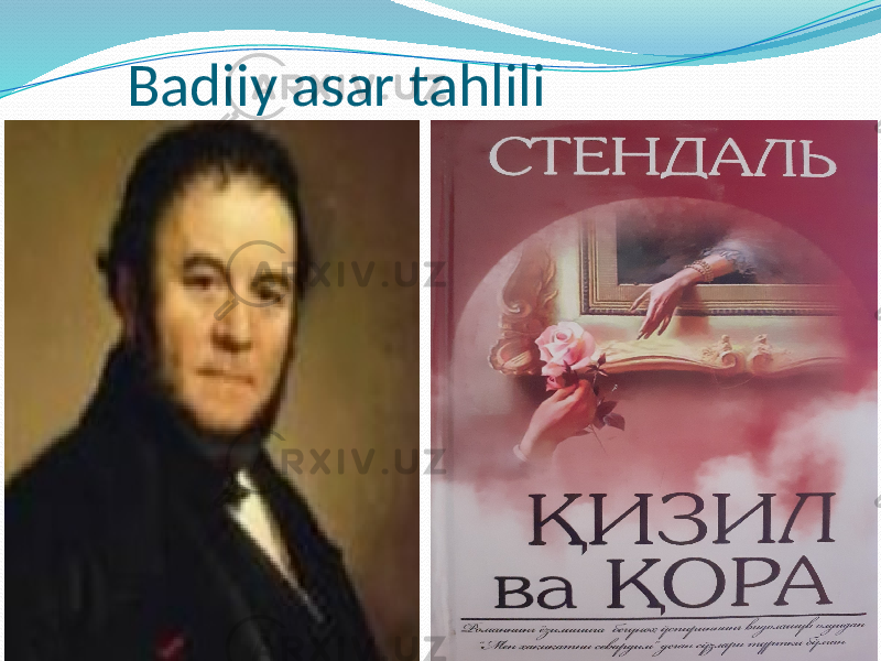  Badiiy asar tahlili 