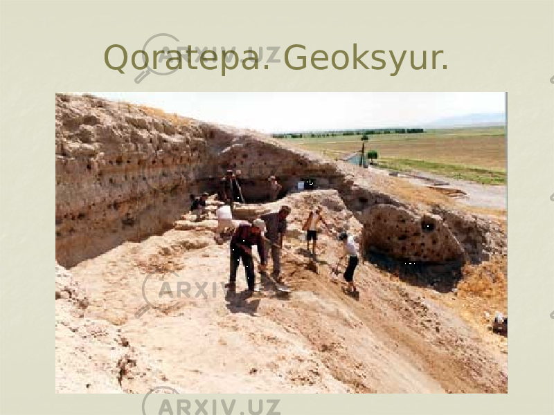 Qoratepa. Gеоksyur. 