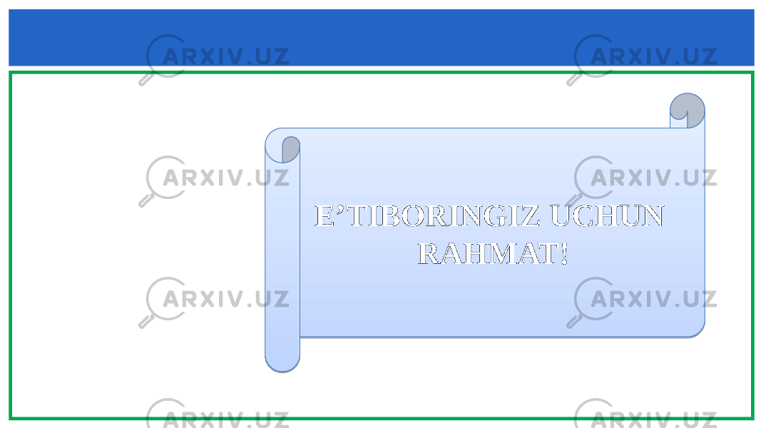 E’TIBORINGIZ UCHUN RAHMAT!21 1F 