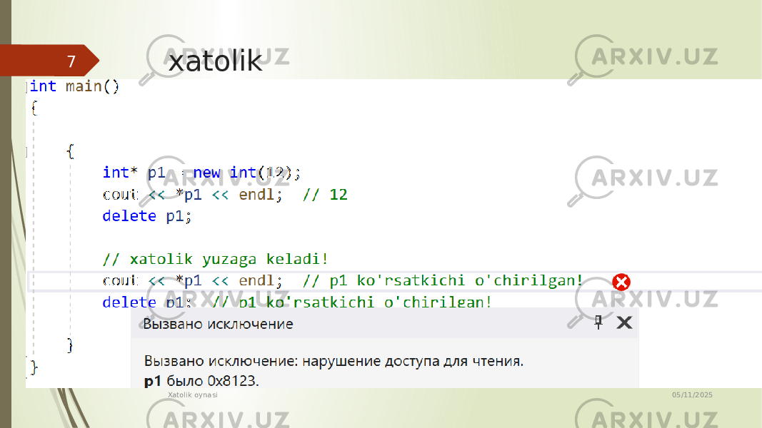 xatolik 05/11/2025 Xatolik oynasi7 