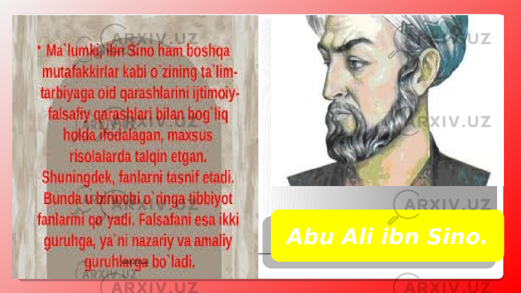 Abu Ali ibn Sino. 01 