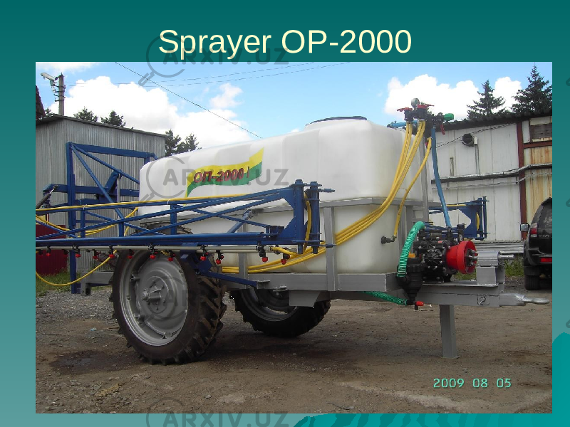 Sprayer OP-2000 
