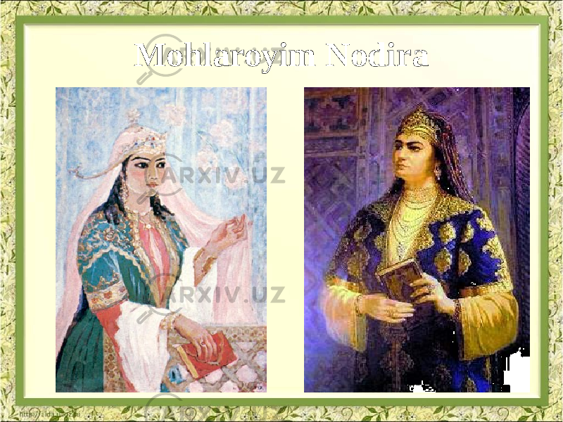 Mohlaroyim Nodira 