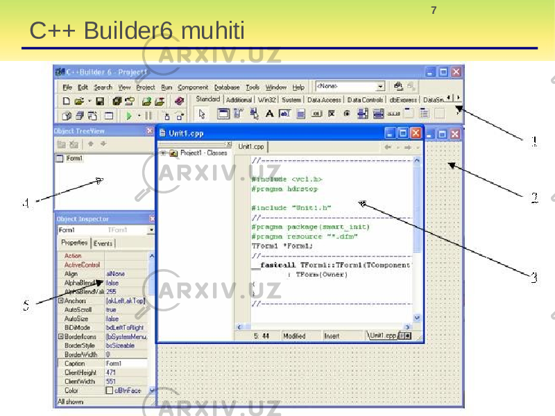 7 C++ Builder6 muhiti 