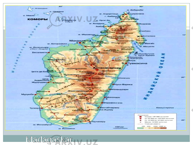 Madagaskar. 