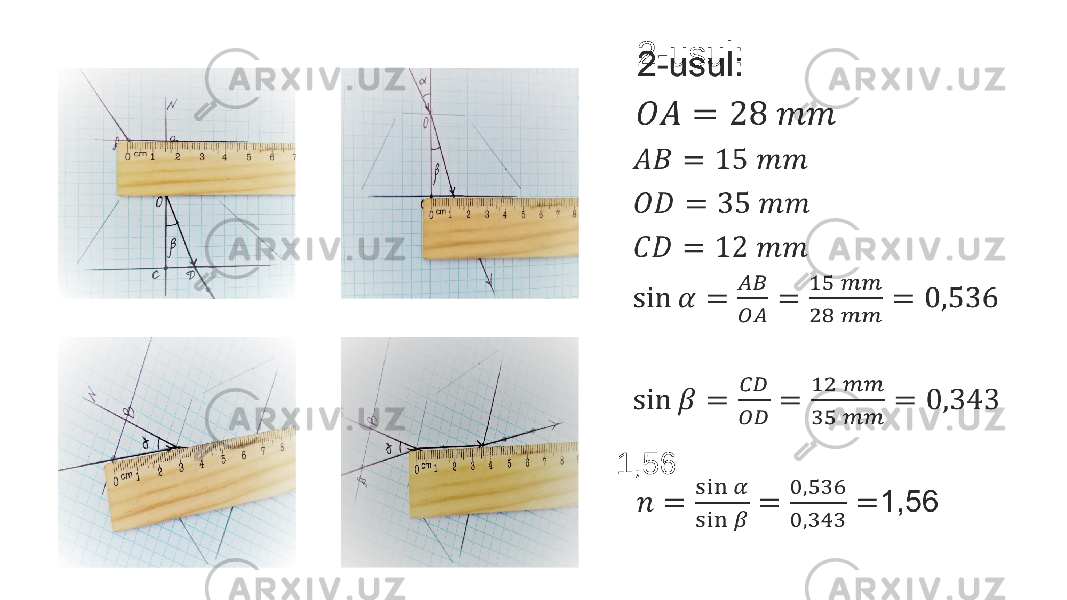  2-usul: 1,56• 