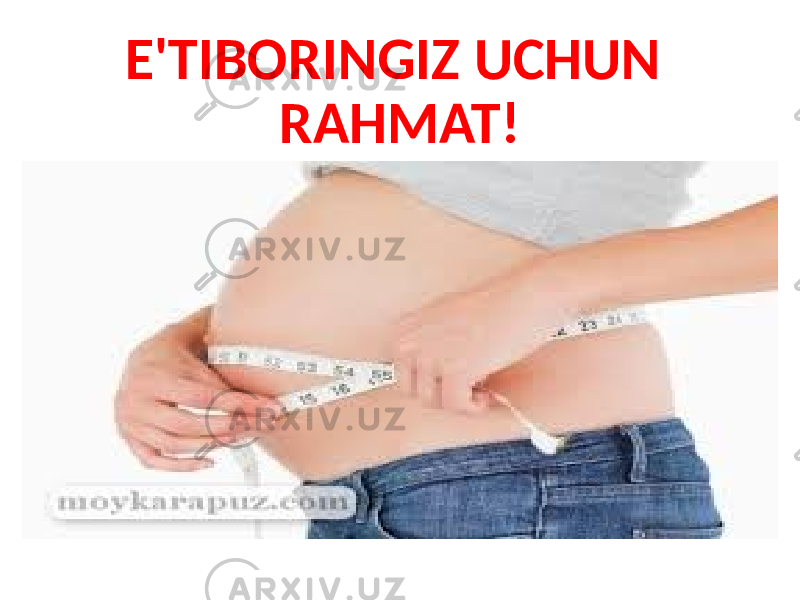 E&#39;TIBORINGIZ UCHUN RAHMAT! 