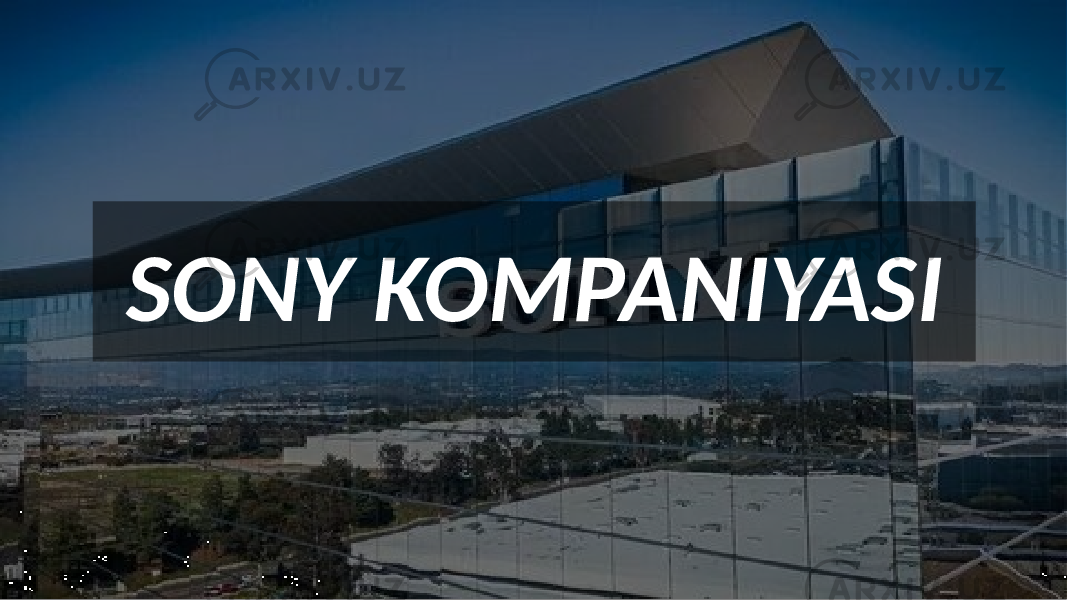 SONY KOMPANIYASI 
