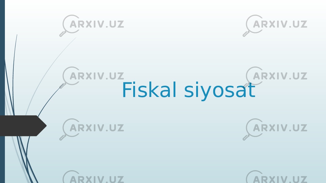 Fiskal siyosat 