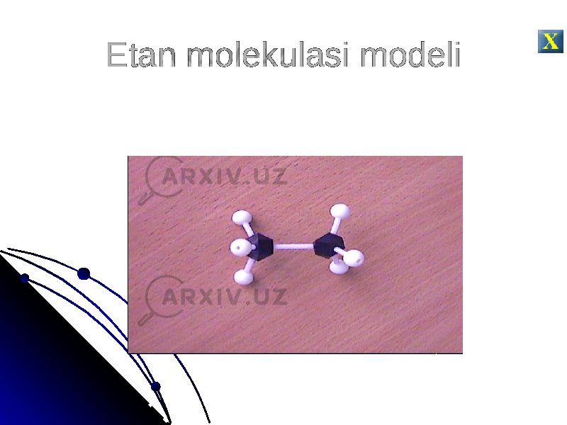 Etan molekulasi modeli 