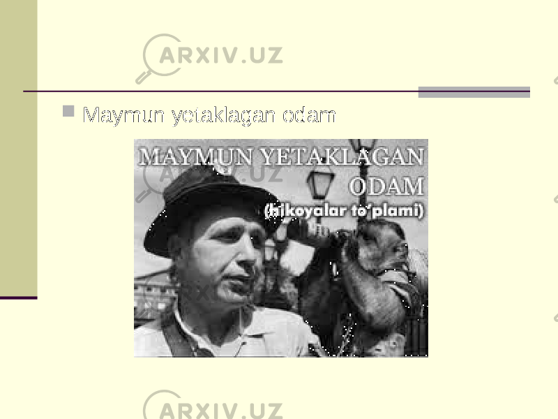  Maymun yetaklagan odam 