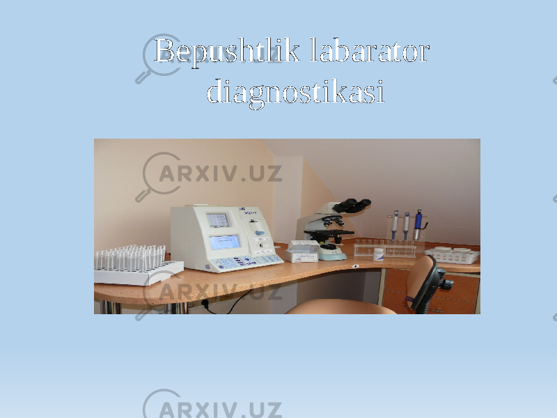 Bepushtlik labarator diagnostikasi 