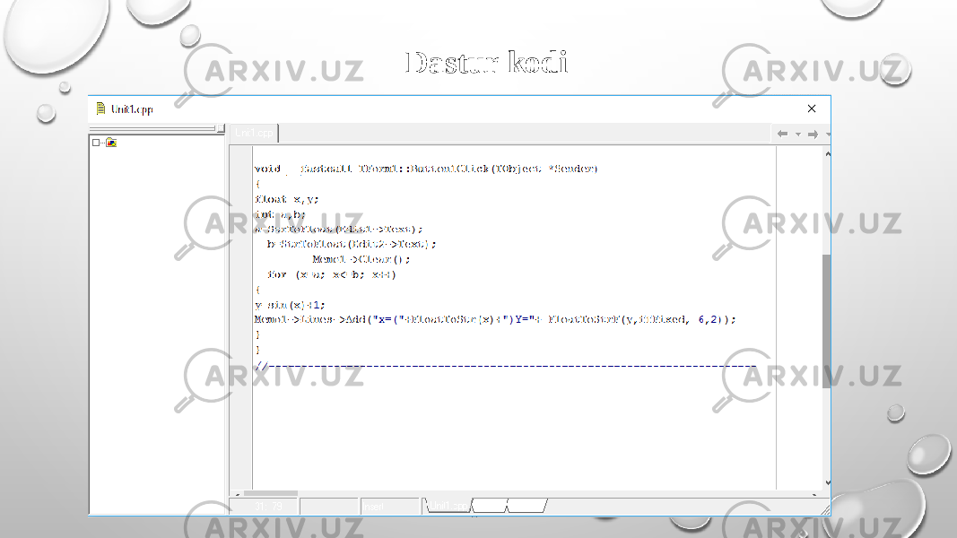 Dastur kodi 