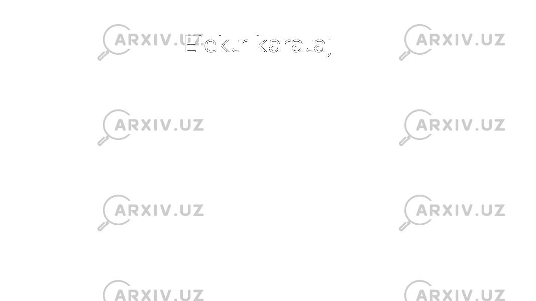 Elektr karataj 