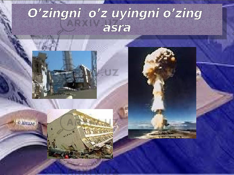 O’zingni o’z uyingni o’zing asra 24 02 