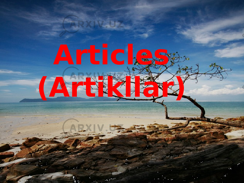 Articles (Artikllar) 