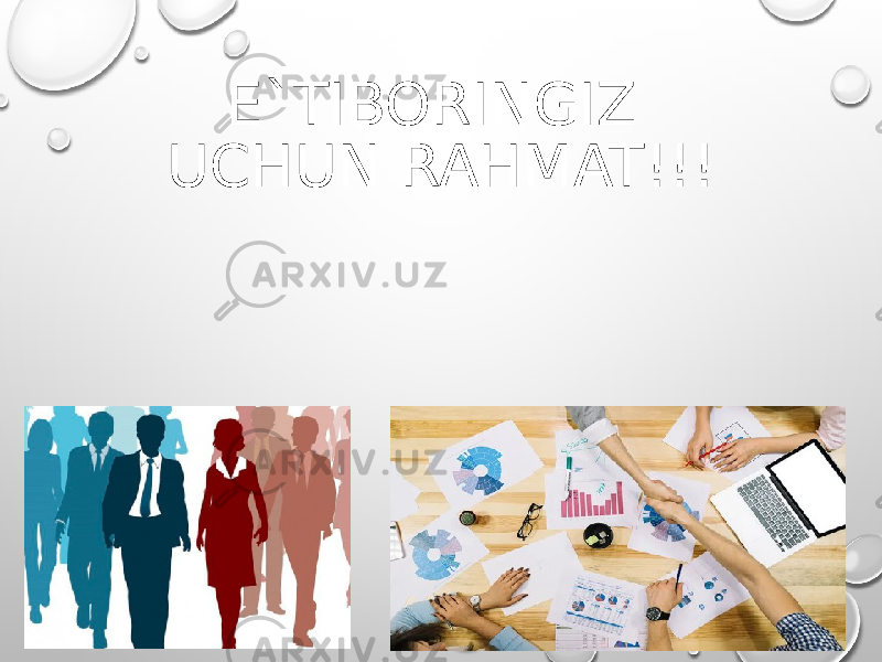 E`TIBORINGIZ UCHUN RAHMAT!!! 15 