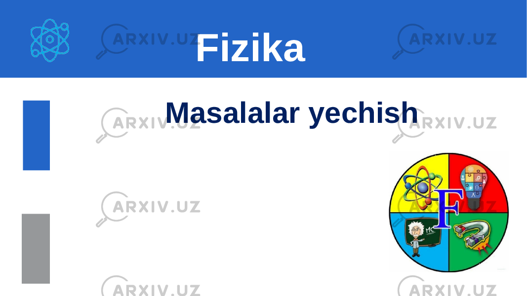 Masalalar yechish Fizika 