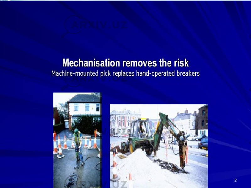 41Mechanisation removes the risk Machine-mounted pick replaces hand-operated breakers 