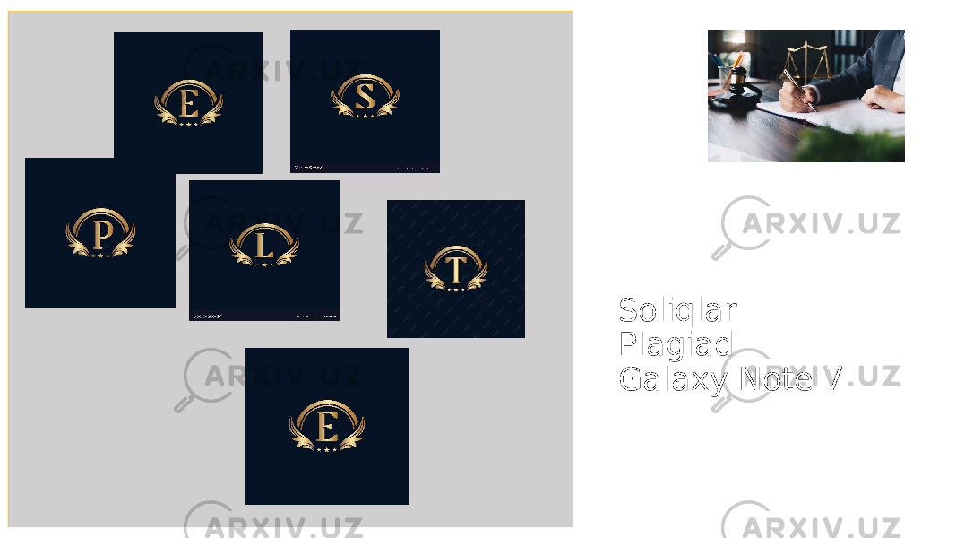 Soliqlar Plagiad Galaxy Note 7 