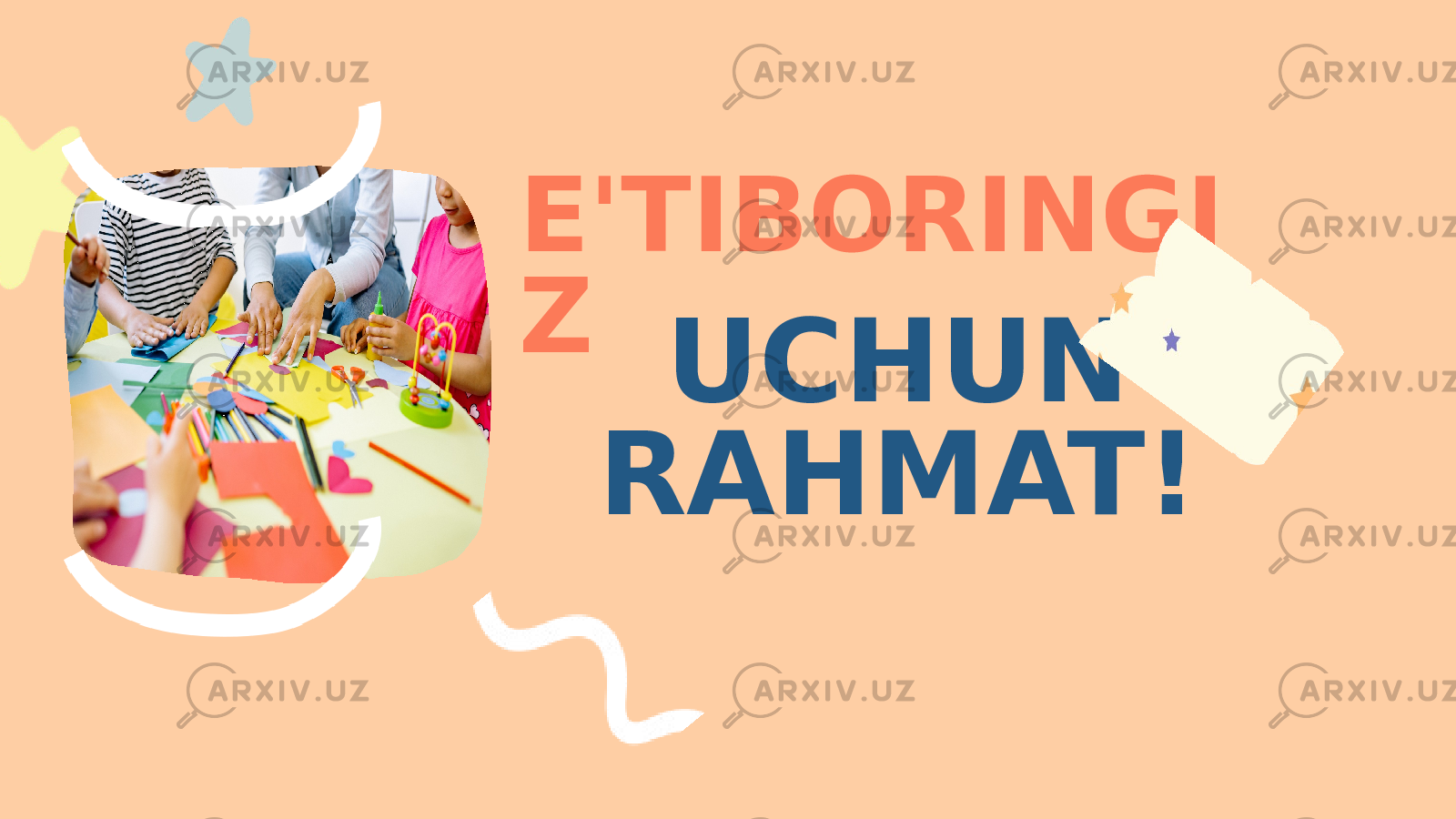 E&#39;TIBORINGI Z UCHUN RAHMAT! 