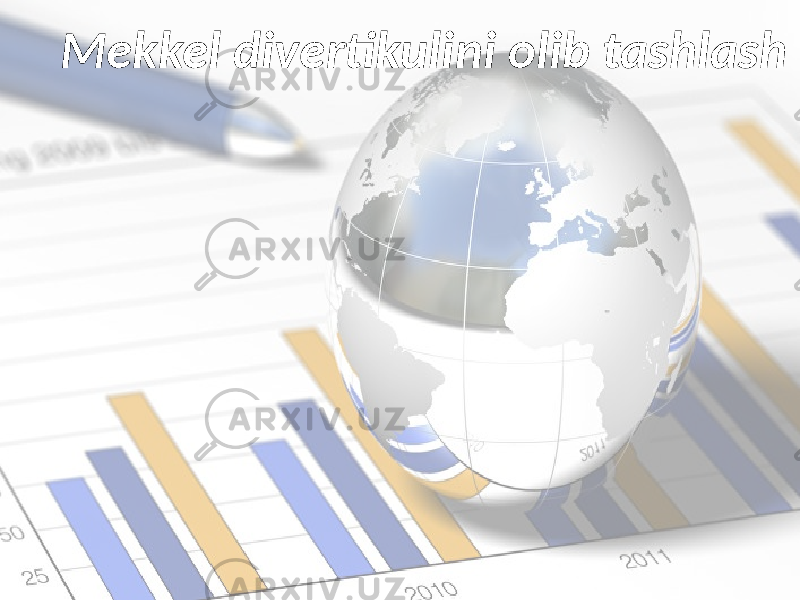 Mekkel divertikulini olib tashlash 