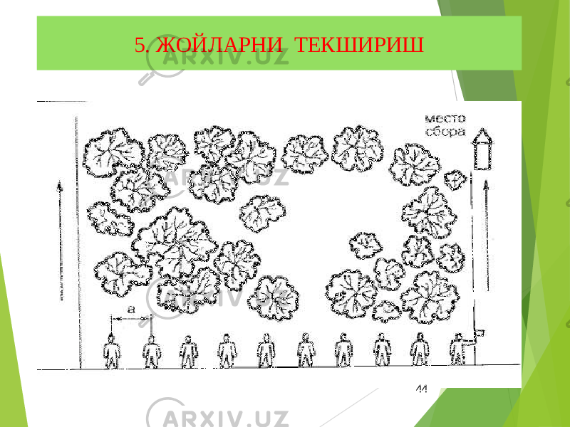 5. ЖОЙЛАРНИ ТЕКШИРИШ 44 