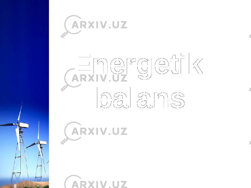 Energetik balans 